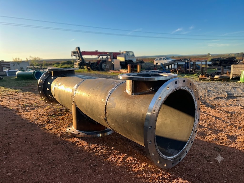 Custom fabricated Gland Water Manifold